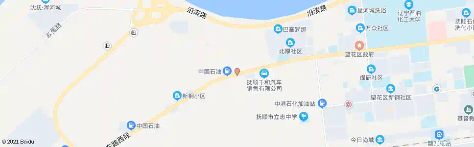 抚顺汽车学校_公交站地图_抚顺公交_妙搜公交查询2025