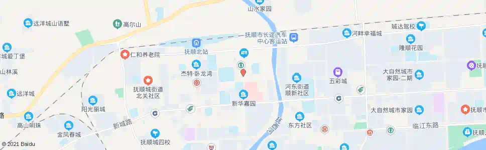 抚顺站东街_公交站地图_抚顺公交_妙搜公交查询2025