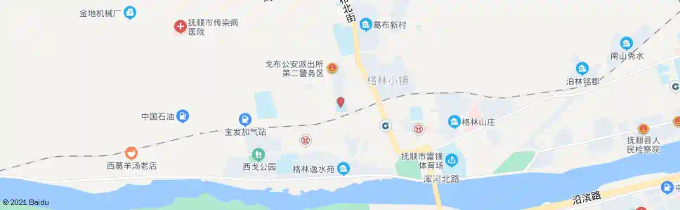 抚顺四十一中_公交站地图_抚顺公交_妙搜公交查询2025