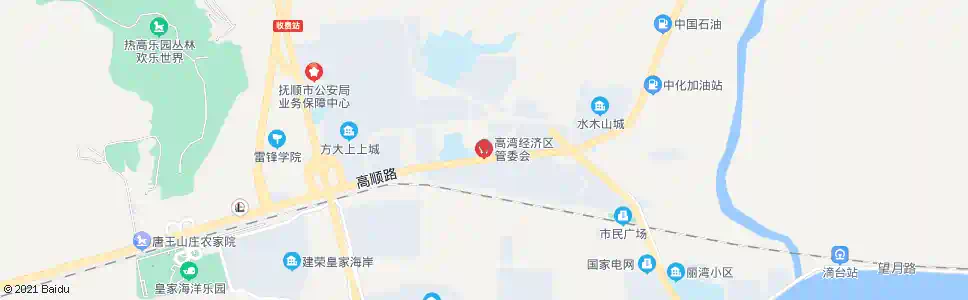 抚顺高湾开发区管委会_公交站地图_抚顺公交_妙搜公交查询2025