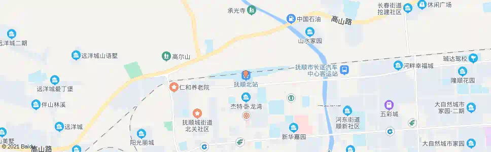 抚顺新华街_公交站地图_抚顺公交_妙搜公交查询2025