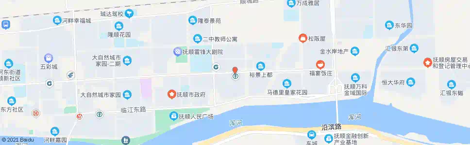 抚顺新城路东_公交站地图_抚顺公交_妙搜公交查询2025