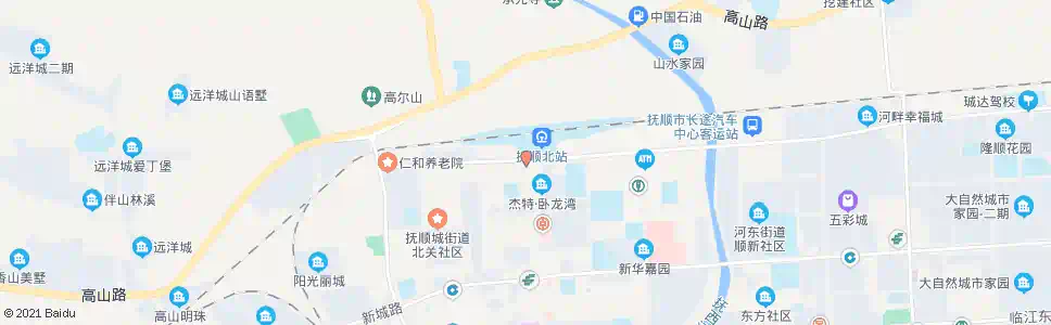 抚顺人民银行_公交站地图_抚顺公交_妙搜公交查询2025