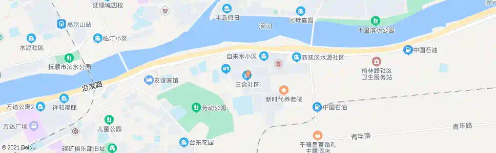 抚顺二高中_公交站地图_抚顺公交_妙搜公交查询2025