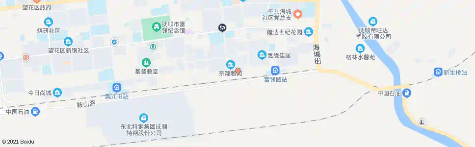 抚顺双阳路中_公交站地图_抚顺公交_妙搜公交查询2025