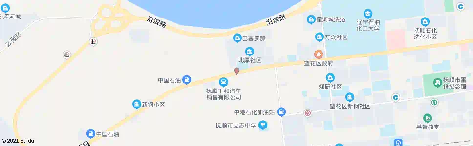 抚顺北厚屯_公交站地图_抚顺公交_妙搜公交查询2025
