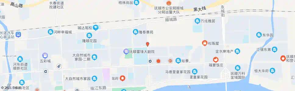 抚顺安城街_公交站地图_抚顺公交_妙搜公交查询2025