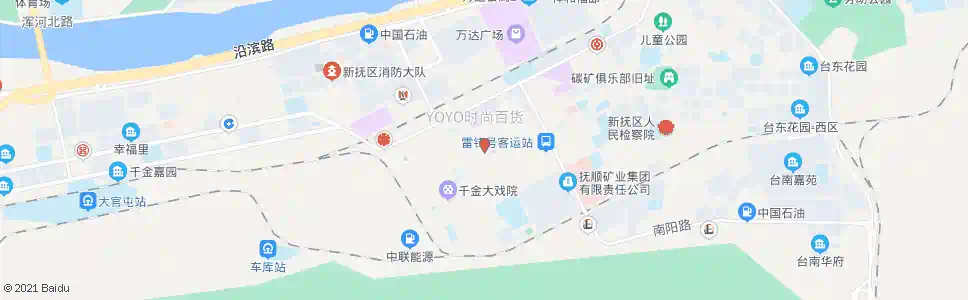 抚顺农业银行_公交站地图_抚顺公交_妙搜公交查询2025