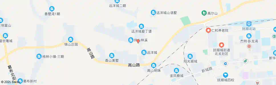 抚顺远洋城_公交站地图_抚顺公交_妙搜公交查询2025