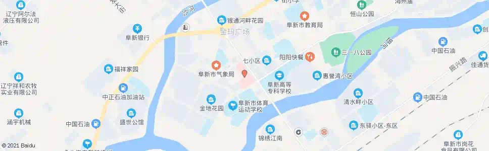 阜新市二医院_公交站地图_阜新公交_妙搜公交查询2025