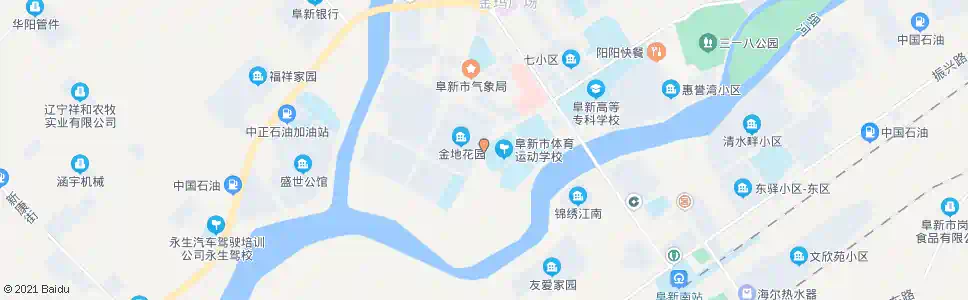 阜新金地花园_公交站地图_阜新公交_妙搜公交查询2025