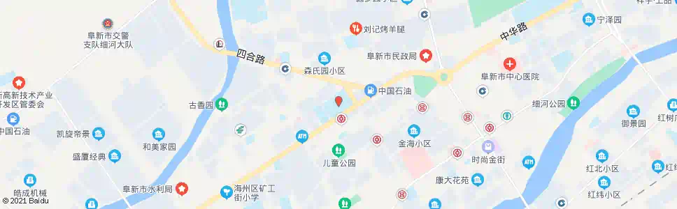 阜新实验高中(保健街)_公交站地图_阜新公交_妙搜公交查询2025