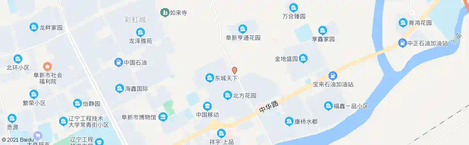 阜新北方花园停车场_公交站地图_阜新公交_妙搜公交查询2025