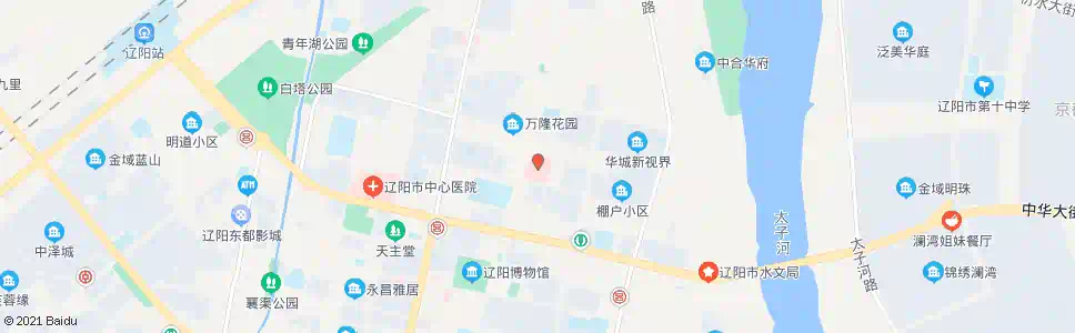 辽阳四道街中医院_公交站地图_辽阳公交_妙搜公交查询2025