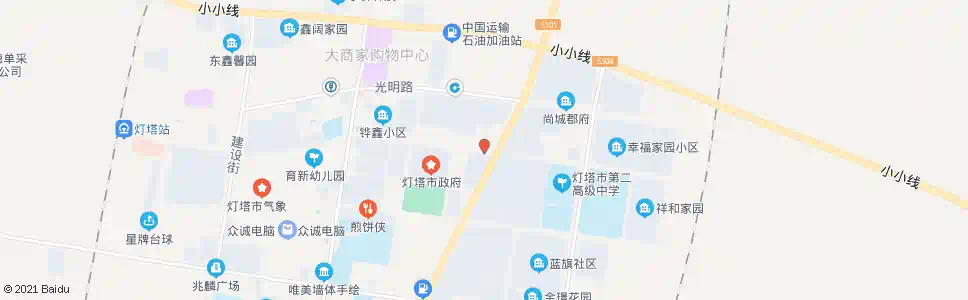 辽阳粮食局_公交站地图_辽阳公交_妙搜公交查询2025