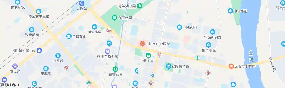辽阳市医院_公交站地图_辽阳公交_妙搜公交查询2025