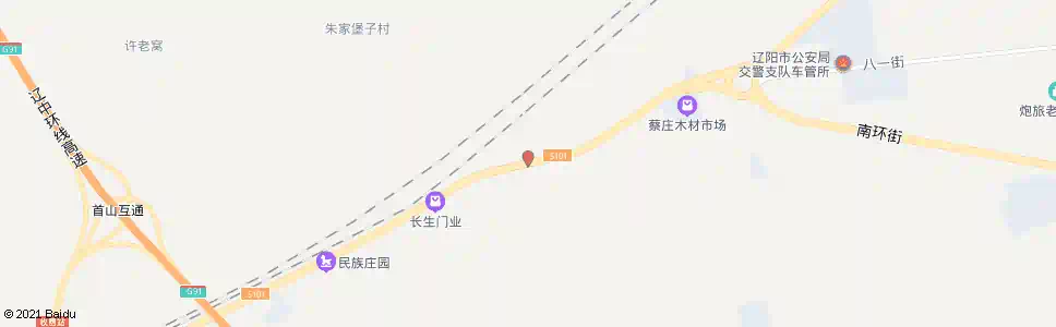 辽阳水源地_公交站地图_辽阳公交_妙搜公交查询2025