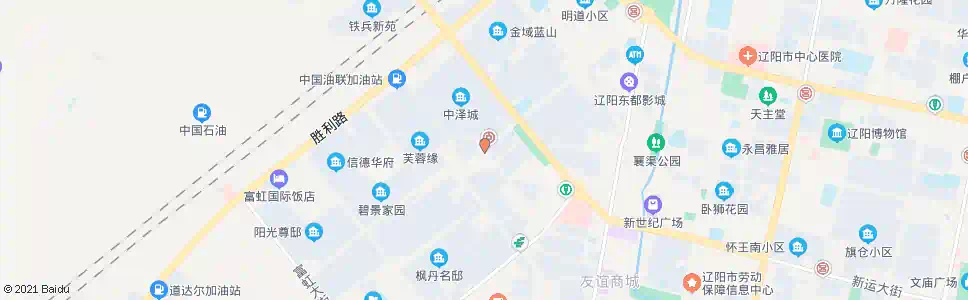 辽阳熊家街_公交站地图_辽阳公交_妙搜公交查询2025
