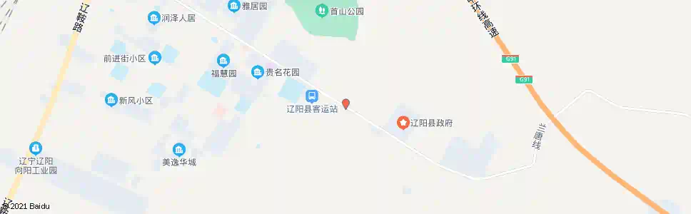 辽阳向阳寺_公交站地图_辽阳公交_妙搜公交查询2025