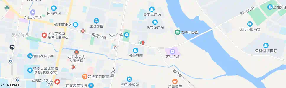 辽阳通达支行_公交站地图_辽阳公交_妙搜公交查询2025