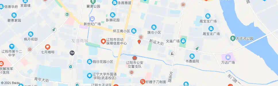 辽阳海鲜大市场_公交站地图_辽阳公交_妙搜公交查询2025