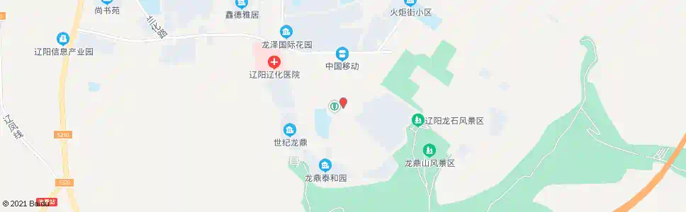 辽阳龙鼎山A区_公交站地图_辽阳公交_妙搜公交查询2025
