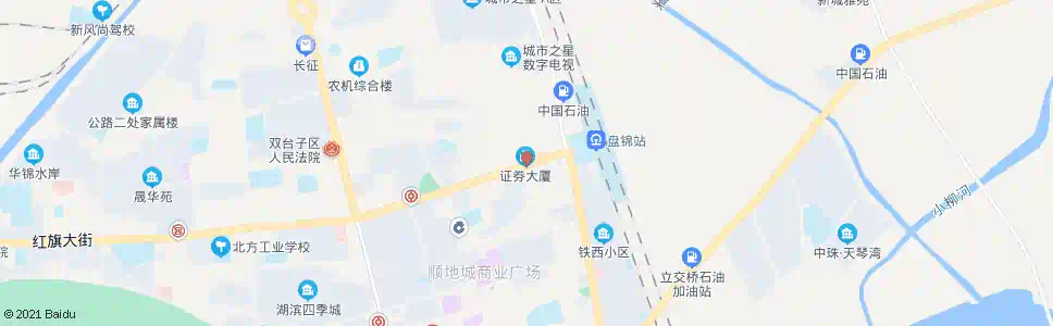 盘锦证券公司_公交站地图_盘锦公交_妙搜公交查询2025