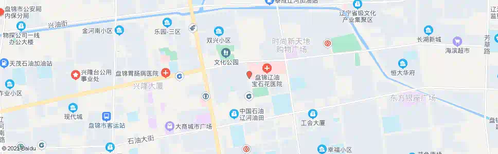 盘锦油田医院_公交站地图_盘锦公交_妙搜公交查询2025