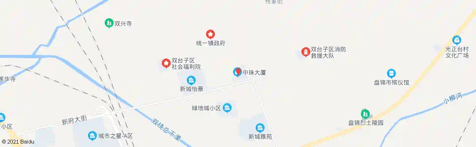 盘锦双台子区政府_公交站地图_盘锦公交_妙搜公交查询2025