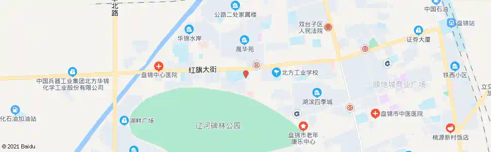 盘锦九化学校_公交站地图_盘锦公交_妙搜公交查询2025