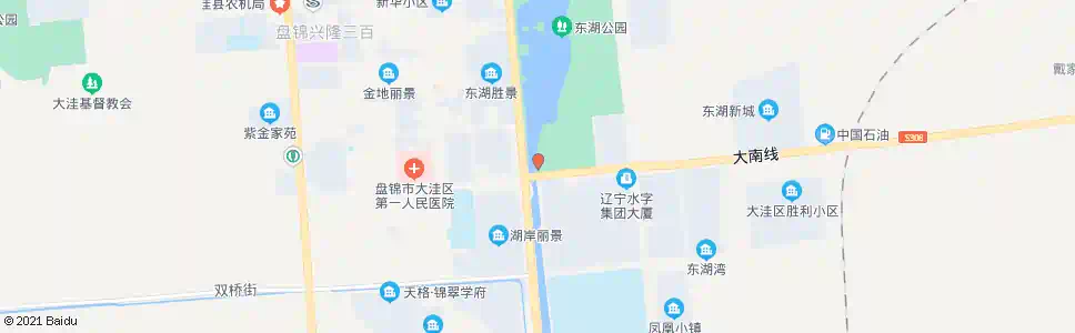 盘锦天格东湖湾_公交站地图_盘锦公交_妙搜公交查询2025