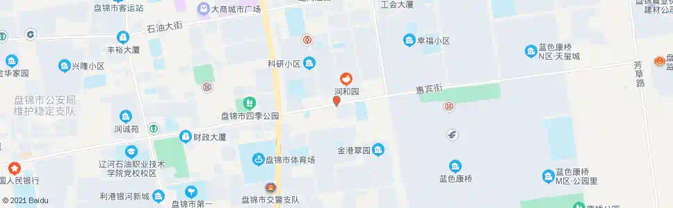 盘锦辽河宾馆_公交站地图_盘锦公交_妙搜公交查询2025
