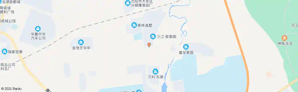 沈阳三江紫香园_公交站地图_沈阳公交_妙搜公交查询2025