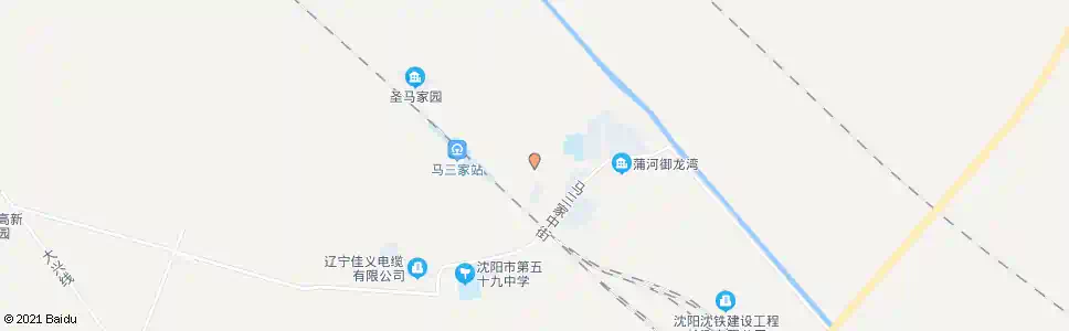 沈阳马三教养院_公交站地图_沈阳公交_妙搜公交查询2025