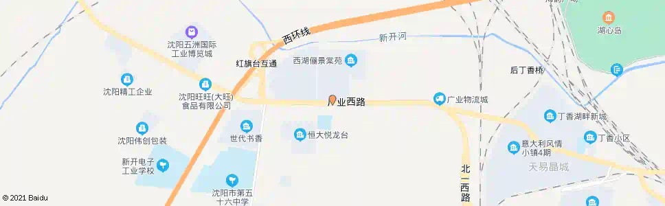 沈阳西湖俪景东_公交站地图_沈阳公交_妙搜公交查询2025