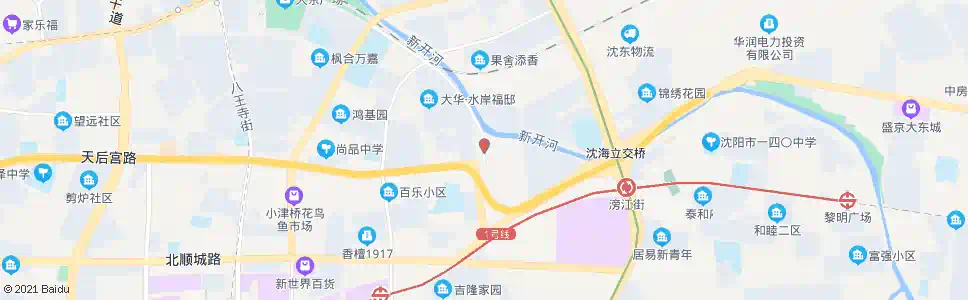 沈阳北边城路草仓路_公交站地图_沈阳公交_妙搜公交查询2025