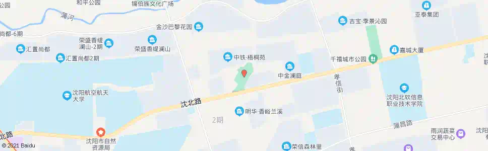 沈阳青杨林公园_公交站地图_沈阳公交_妙搜公交查询2025