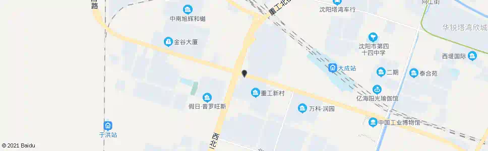 沈阳北一路钢材市场_公交站地图_沈阳公交_妙搜公交查询2025
