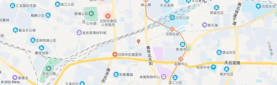 沈阳肇东街大庆路_公交站地图_沈阳公交_妙搜公交查询2025