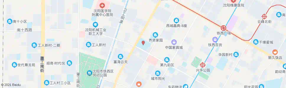 沈阳沈飞四中_公交站地图_沈阳公交_妙搜公交查询2025