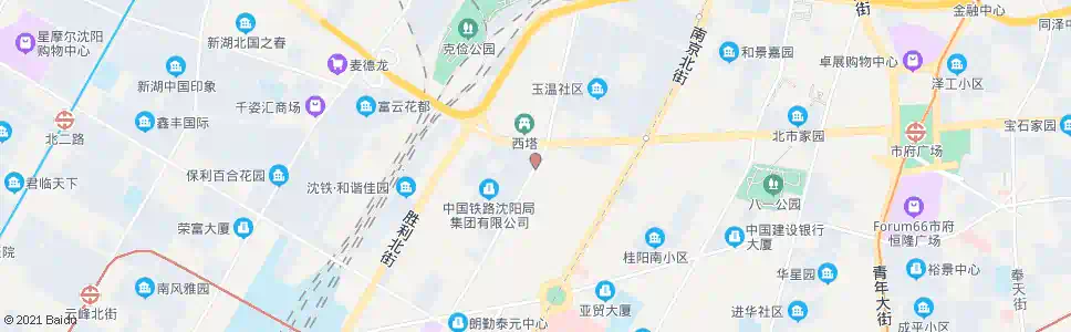 沈阳西塔南_公交站地图_沈阳公交_妙搜公交查询2025