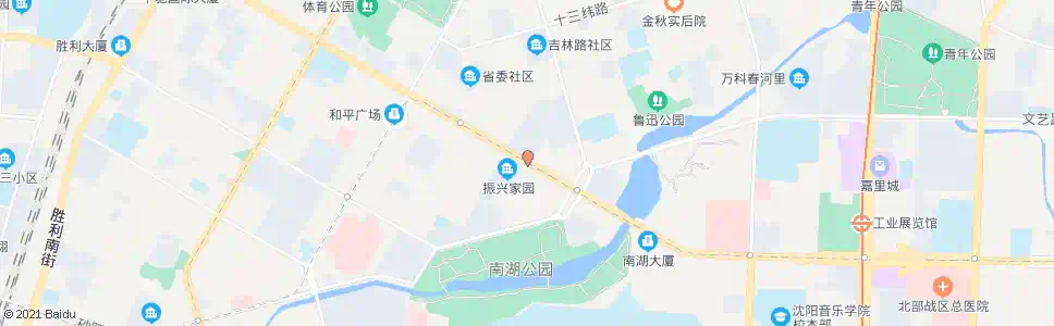 沈阳南五马路振兴街_公交站地图_沈阳公交_妙搜公交查询2025