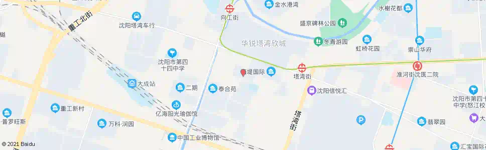 沈阳锦水街苍山路_公交站地图_沈阳公交_妙搜公交查询2025