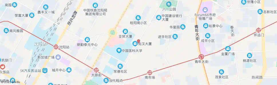 沈阳和平大街八纬路_公交站地图_沈阳公交_妙搜公交查询2025