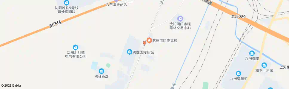 沈阳苏家屯区委党校_公交站地图_沈阳公交_妙搜公交查询2025