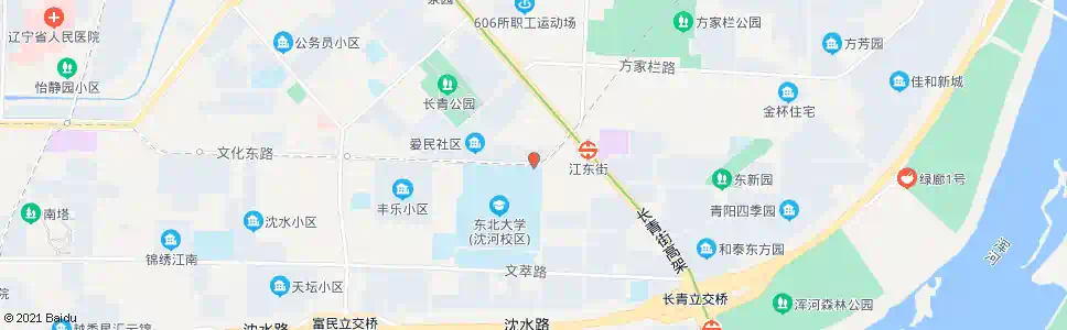 沈阳丰乐二街_公交站地图_沈阳公交_妙搜公交查询2025