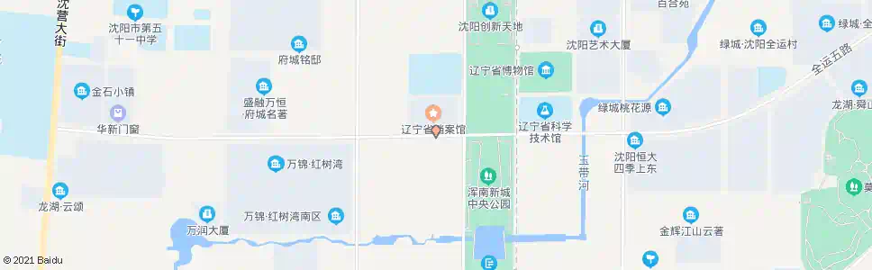 沈阳省档案馆_公交站地图_沈阳公交_妙搜公交查询2025