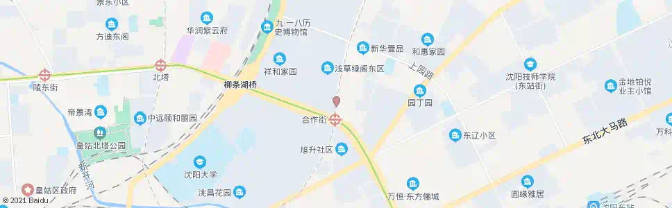 沈阳华美英语学校(老瓜堡)_公交站地图_沈阳公交_妙搜公交查询2025