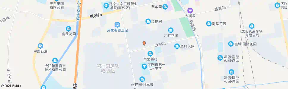 沈阳南营子_公交站地图_沈阳公交_妙搜公交查询2025