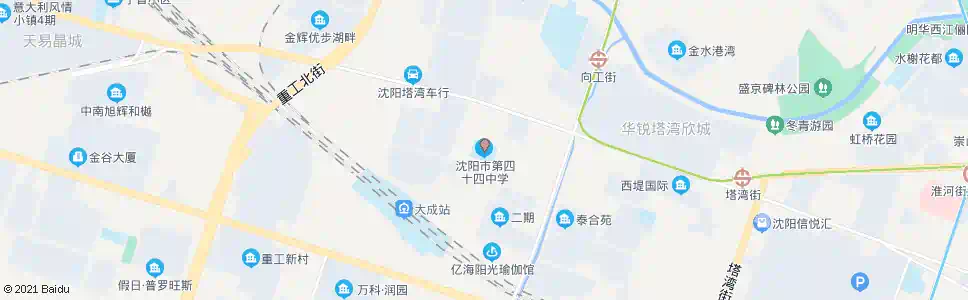 沈阳第四十七中学_公交站地图_沈阳公交_妙搜公交查询2025